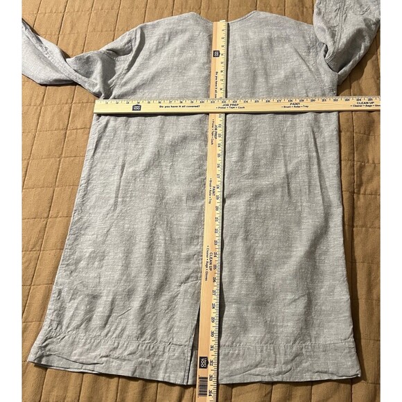 Eileen Fisher Hemp Cotton Tunic Jacket Button Front Size M Lagenlook Minimalist - Picture 9 of 11